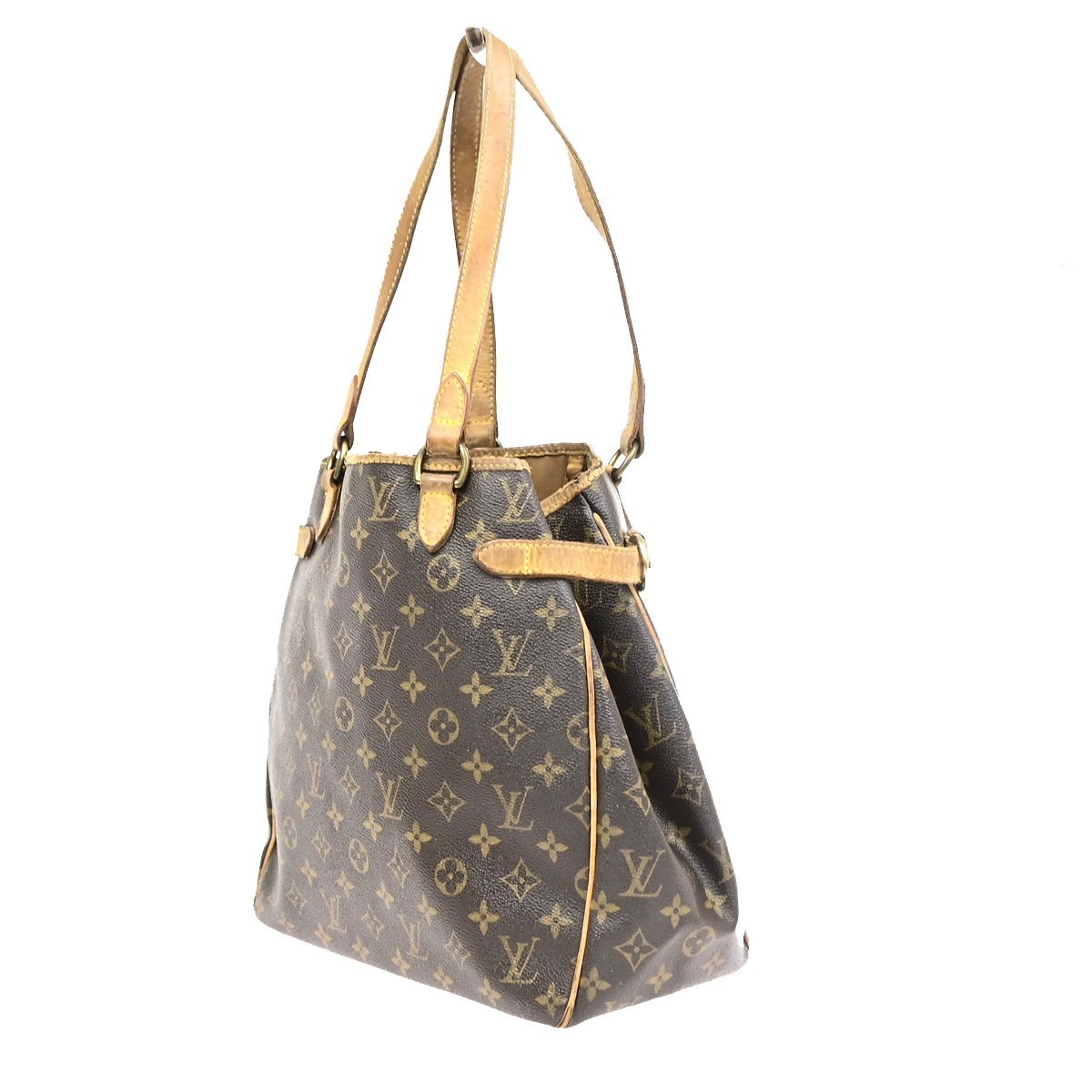 LOUIS VUITTON Batignolles Vertical Shoulder Bag Monogram Brown M51153 67CB040