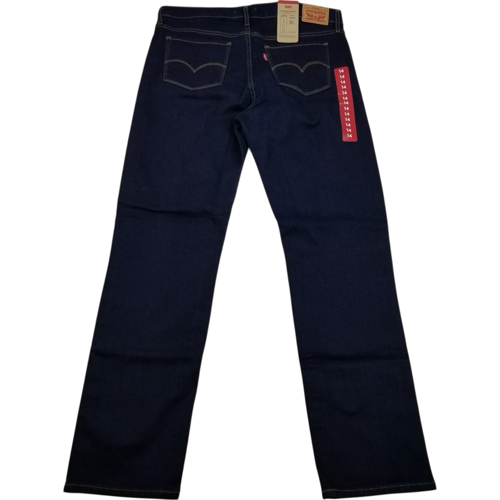 Levi’s Women’s Denim 314 Shaping Straight Jean Size 32 x 32 Dark Wash