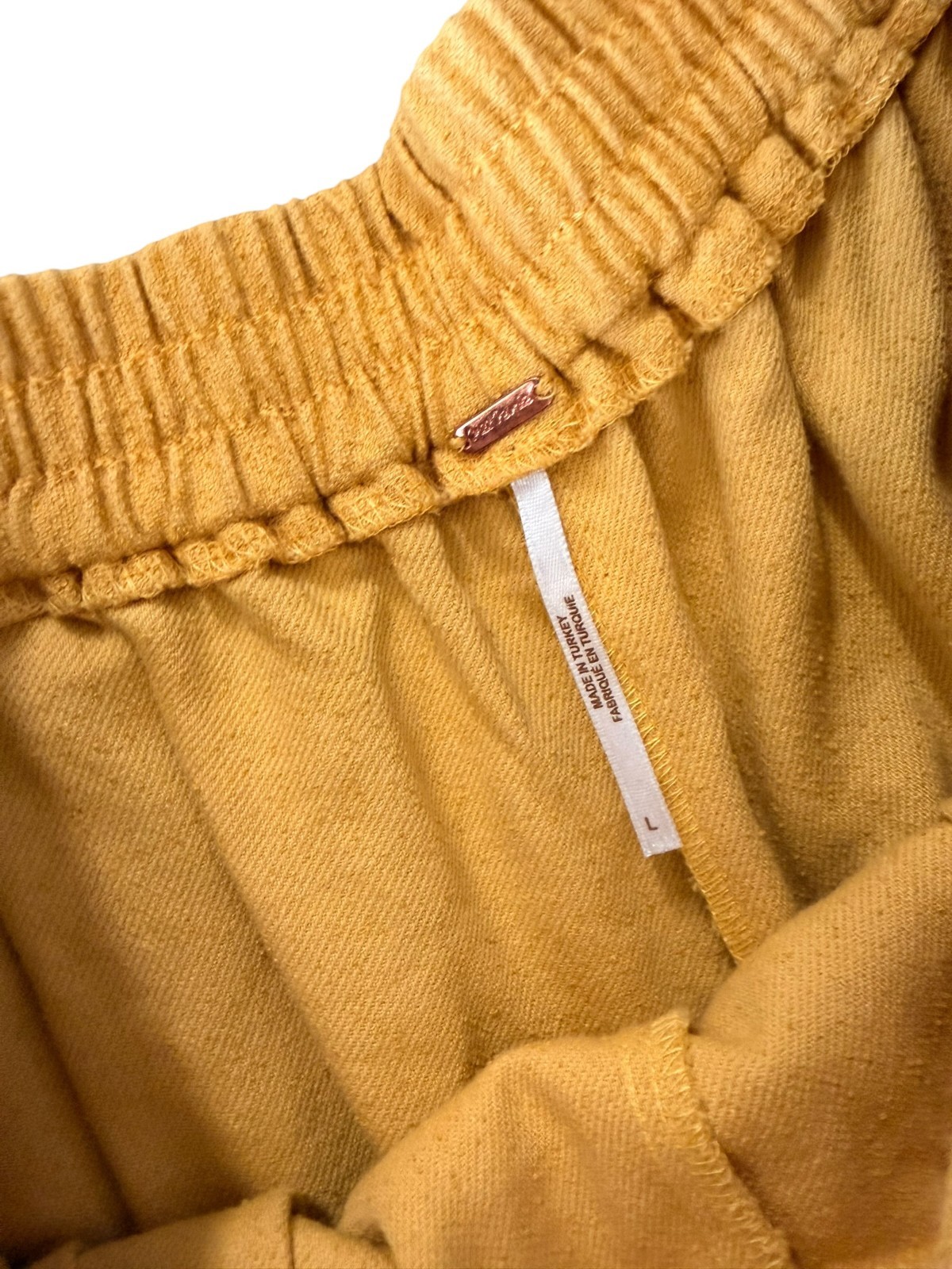 Free People Maritza Culotte Set Yellow Large
