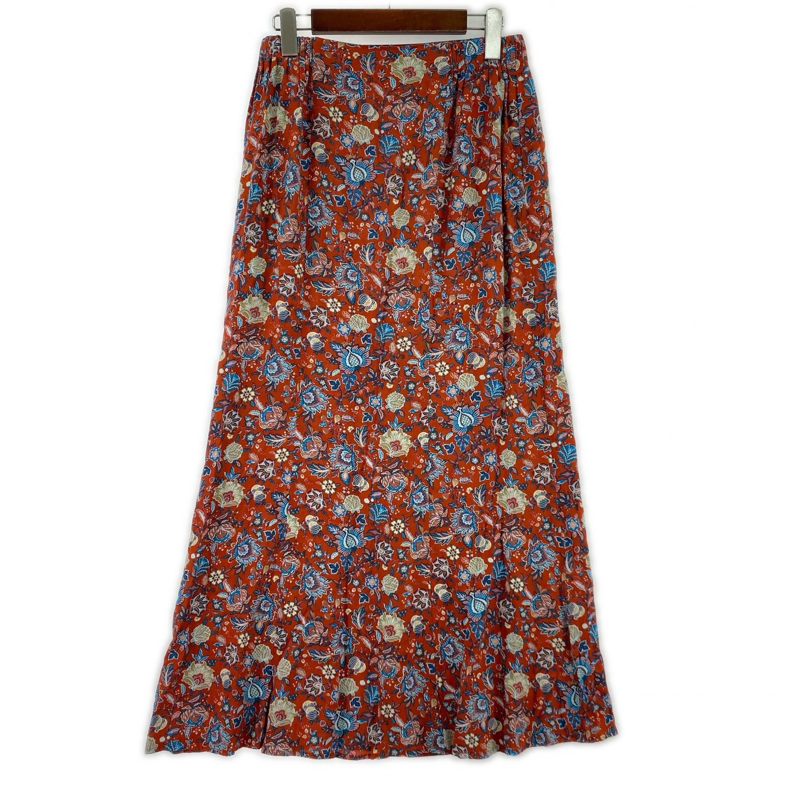 THE SHINZONE 24MMSSK01 Oriental Flower Mermaidskirt sizeMO/Red series made i…