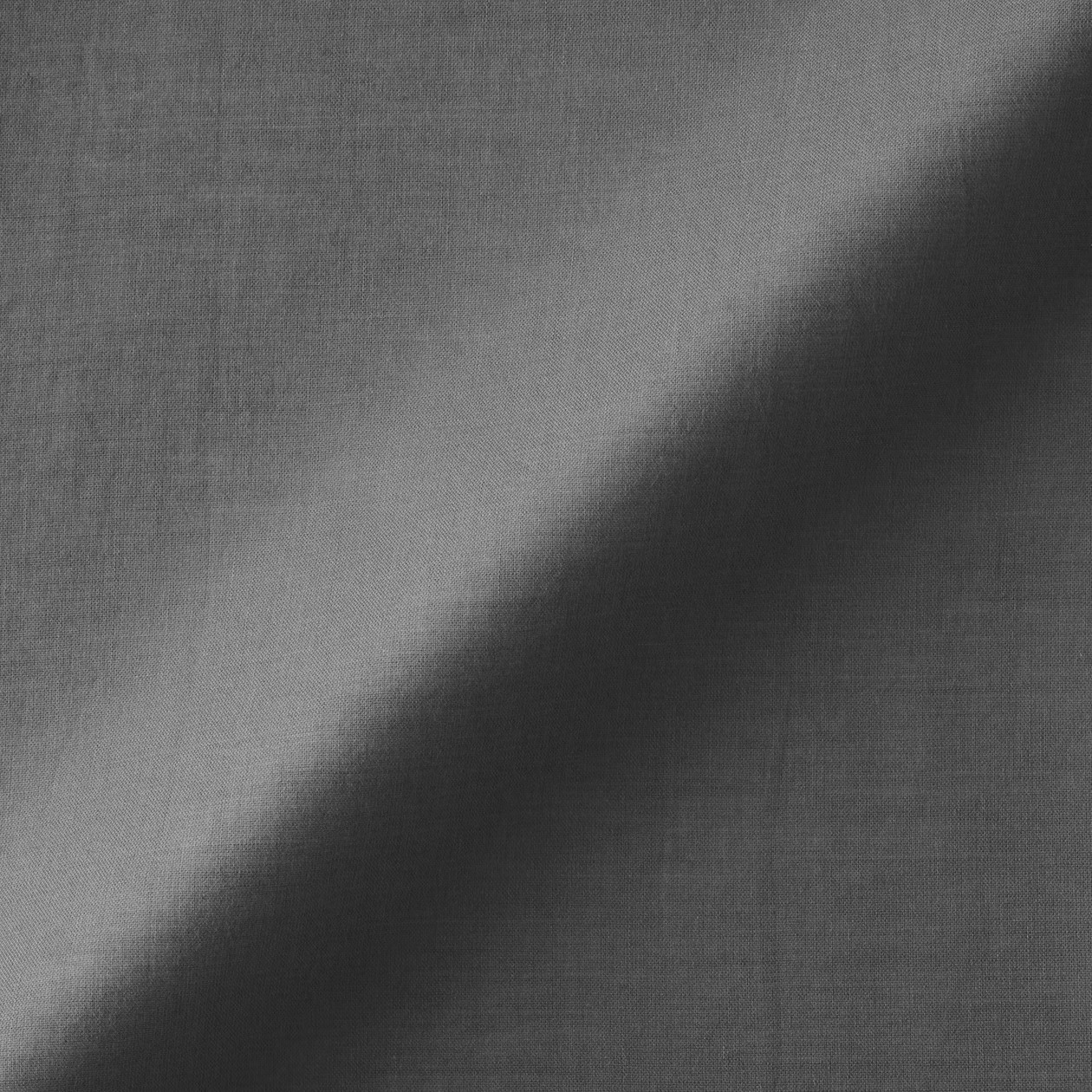 MUJI Womens 100% Organic Cotton Sheer Shirt Dress Charcoal Gray FedEx