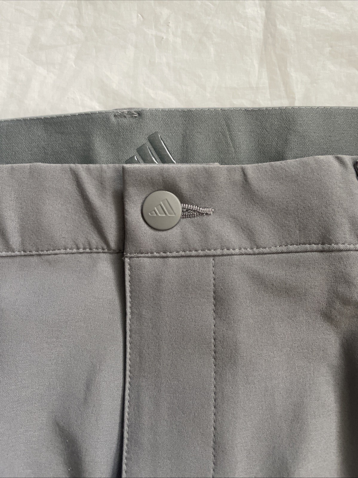 Adidas Mens Ultimate 365 Gray Golf Pants Tag Sz. 32X32 Measures 34WX32L See De