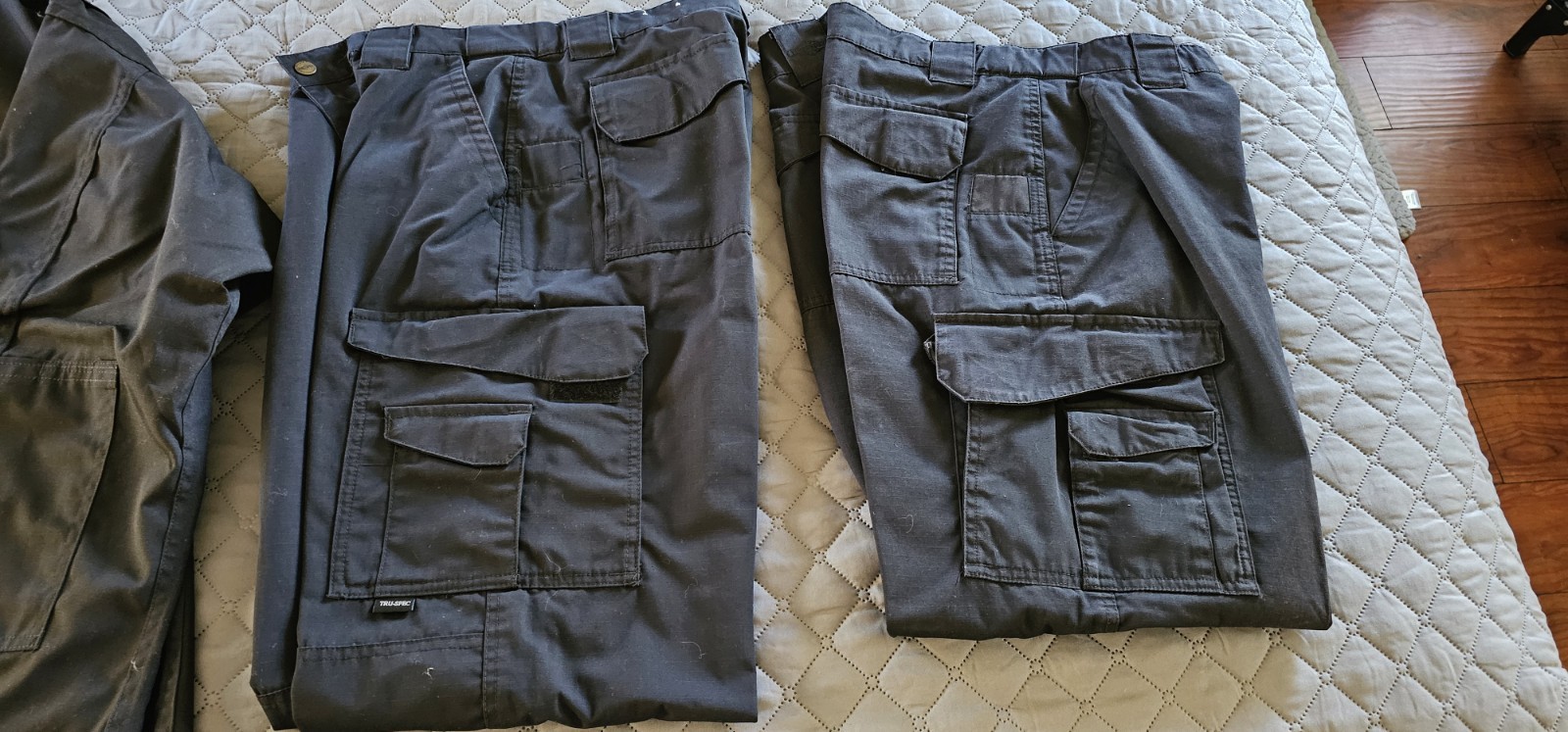 Tru-Spec Tactical Response Uniform – BLACK – 2Xl Shirt, 34/34 Pants (New)