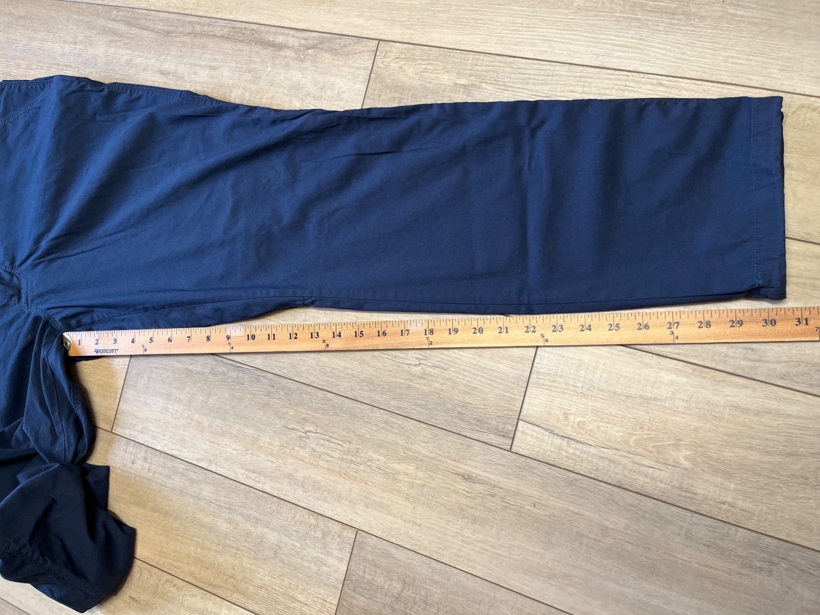 Kuhl Resistor Lite Chino Pants Blue Mens Tag 38×32 Actual 38×30.5 Hiking Stretch