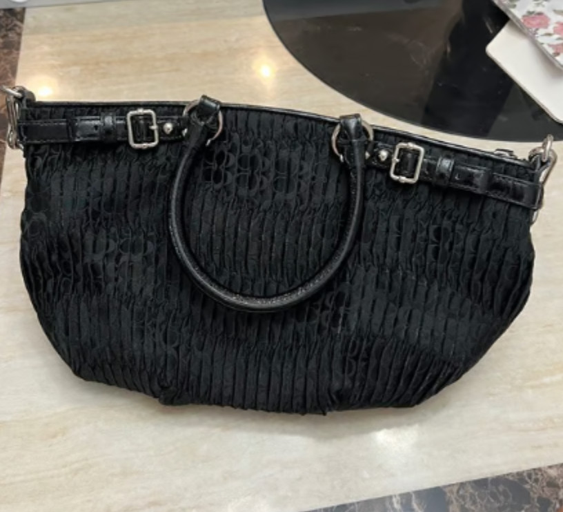 Coach Sofia shoulder pleated handbag