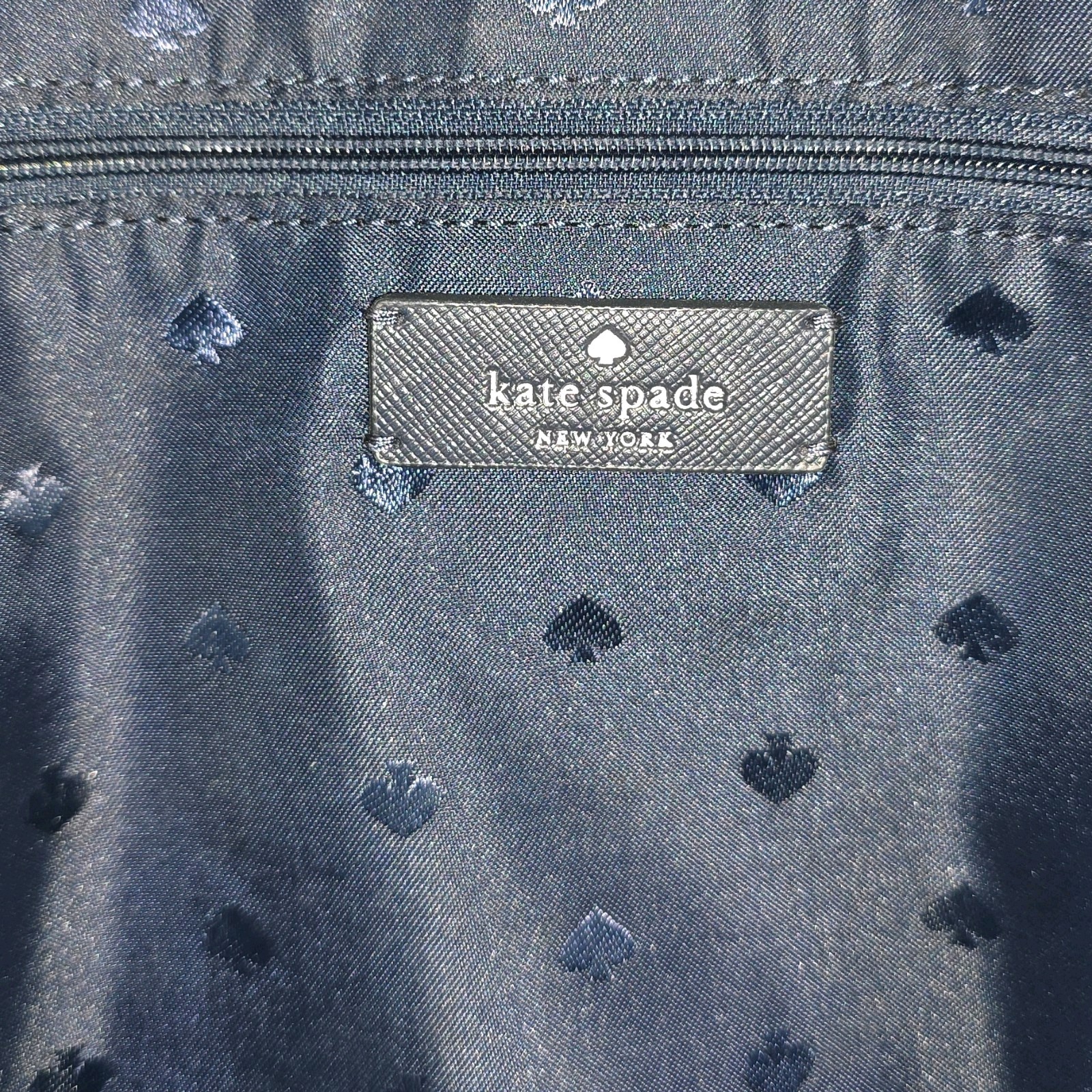 Kate Spade New York Navy Large Tote Bag Colorblock Saff K8213 Retail $359 NWOT