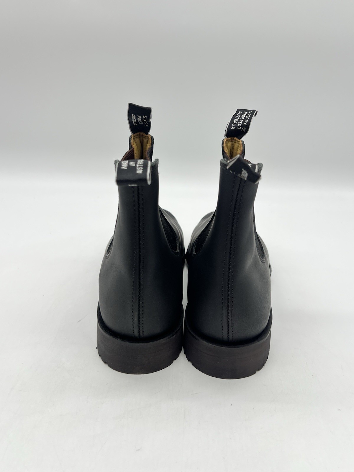 R.M Williams Gardner Men UK Sz 10.5 Sz US 11.5 Black Leather Chelsea Boots Shoes