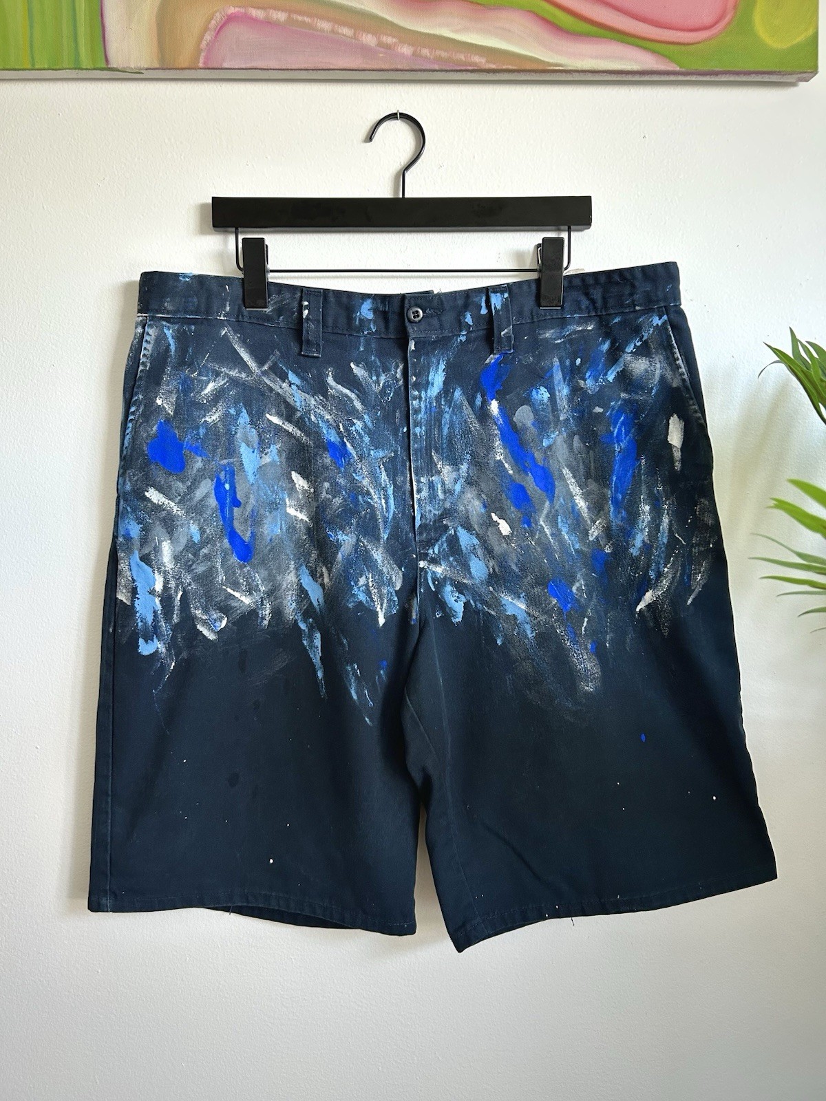 Y2K Dickies Wide Leg Painters Shorts