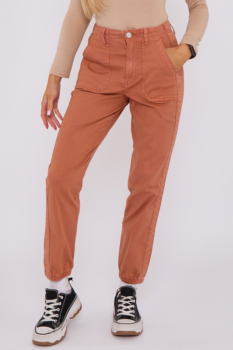 Ex M&S Ladies Joggers Slim Fit Cotton Stretch Trousers Jogging Bottoms