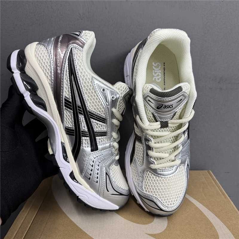 Asics Kayano 14 Cream Black Men Size (Please choose a half size larger ！）