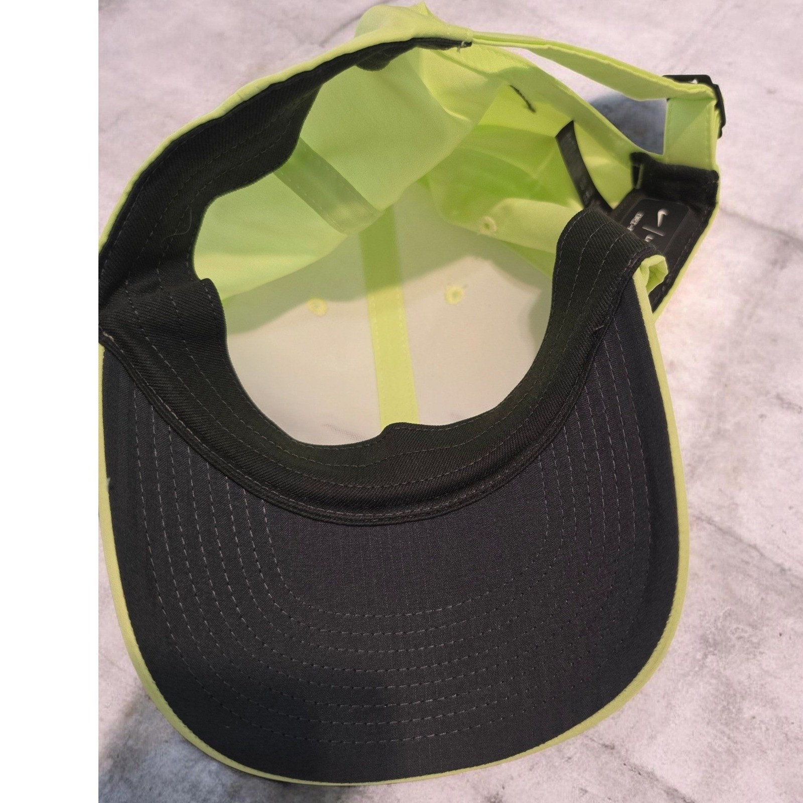 Nike Legacy91 Dri-FIT Hat Mens Neon Yellow Adjustable Swoosh Golf Cap