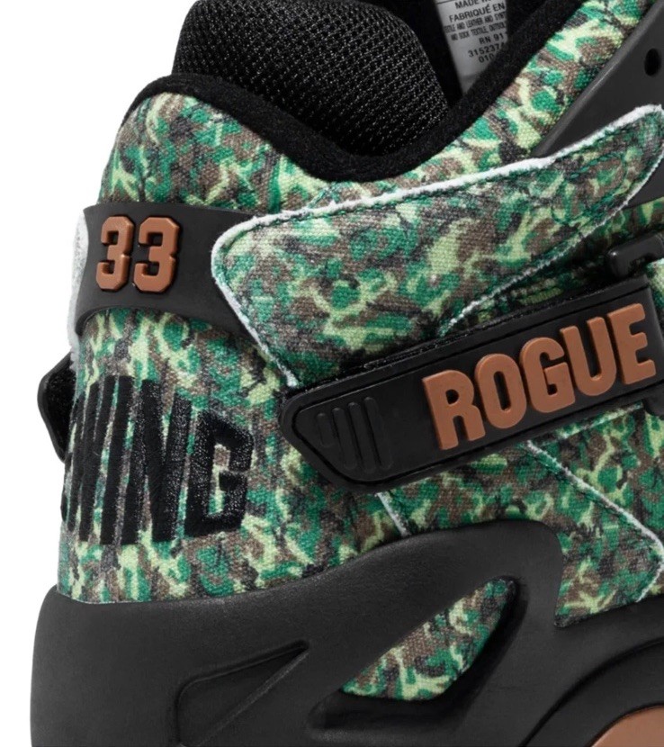 Patrick Ewing Rogue Black / Camo / Gums Style# 1EW02653-362 Men’s Size 8.5