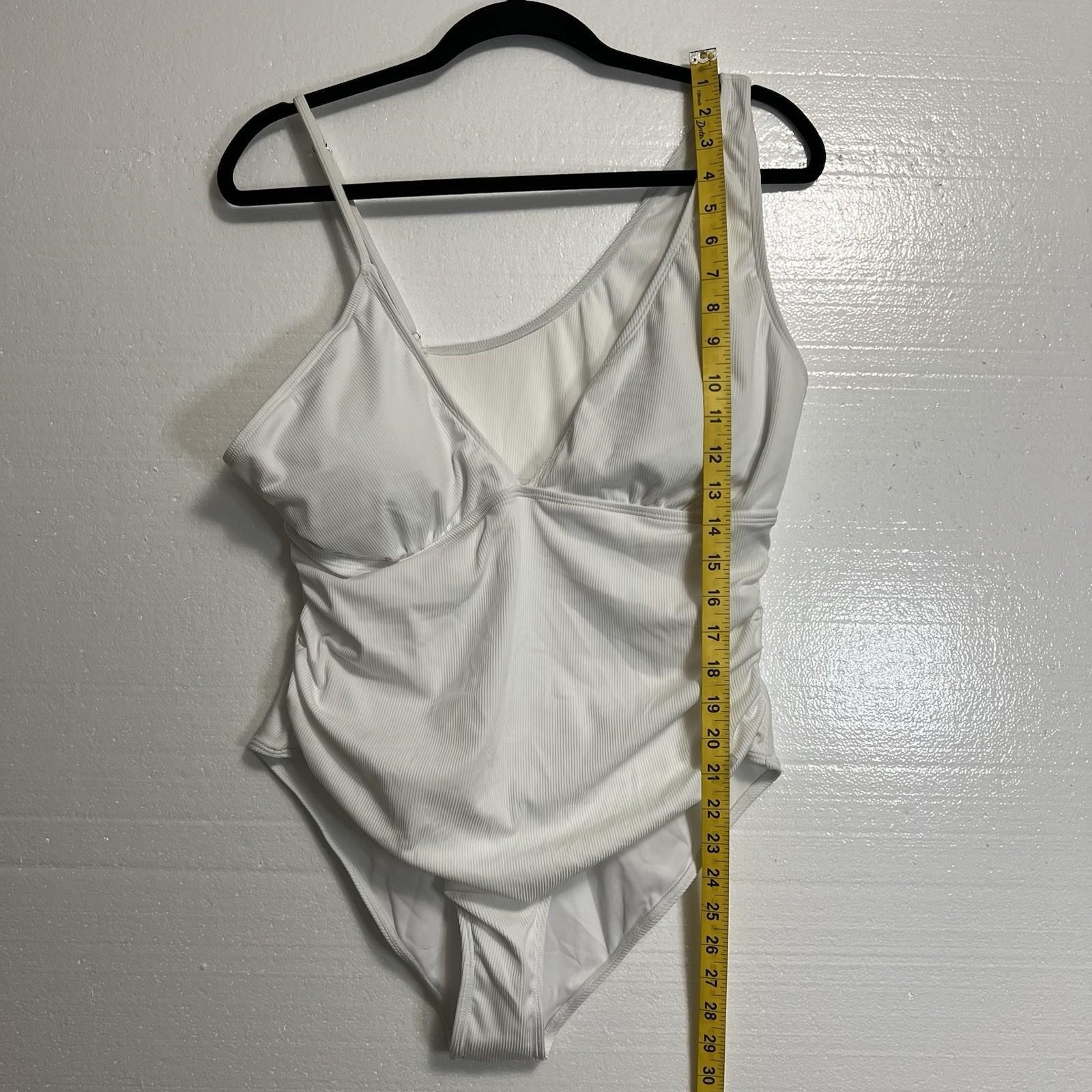 SHEIN One Piece white Swim Suit Size 1XL Summer Beach Wear
