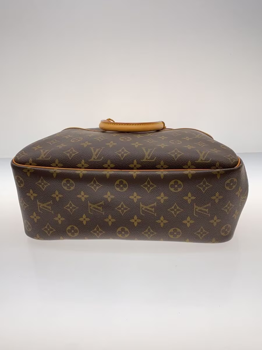 LOUIS VUITTON Bowling Vanity (Deauville) Handbag M4727 Monogram PVC BRW LV