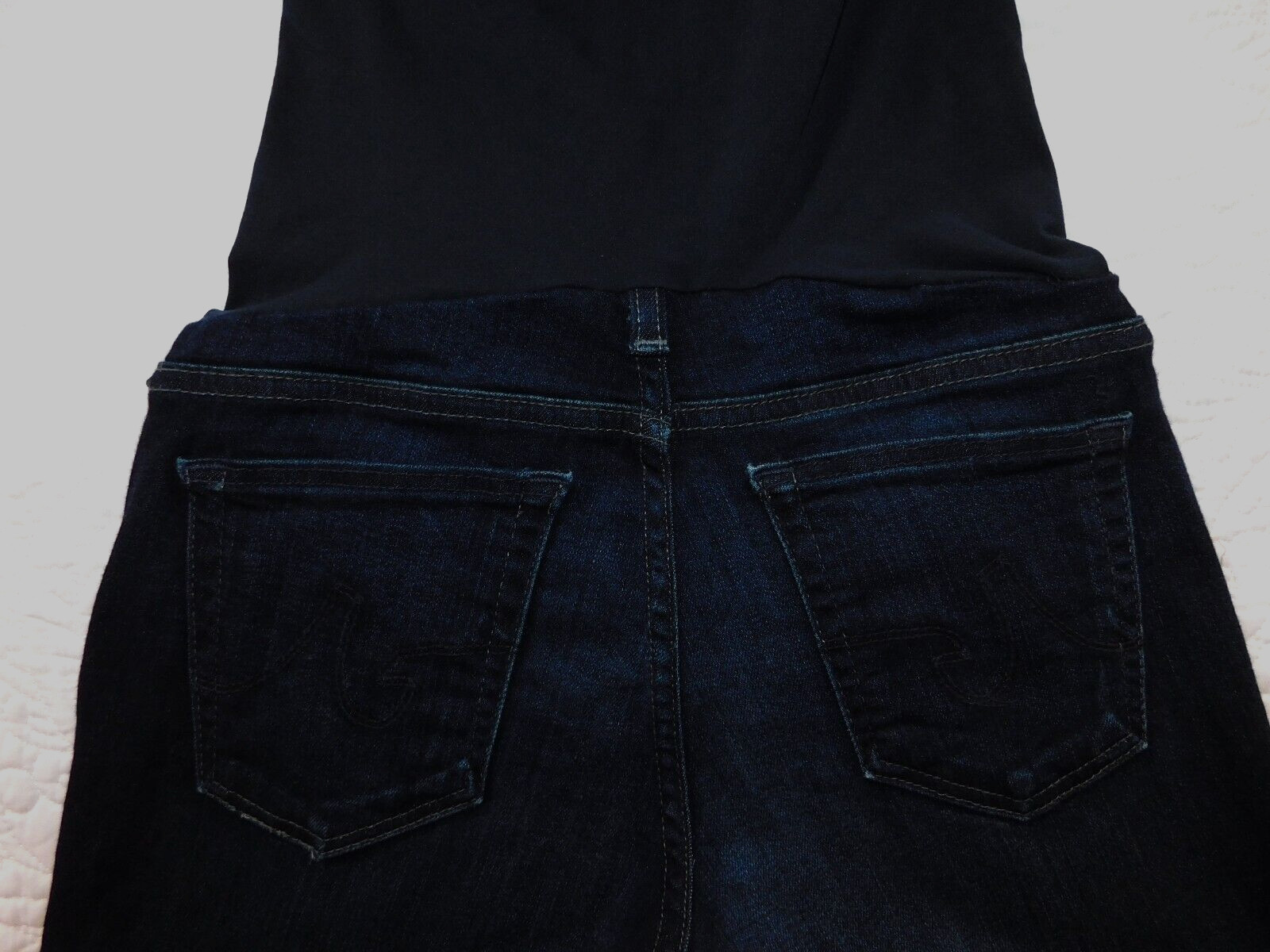 ADRIANO GOLDSCHMIED ag ― Size 27 ― Maternity Stevie Skinny Leg Denim Jeans #CQ12