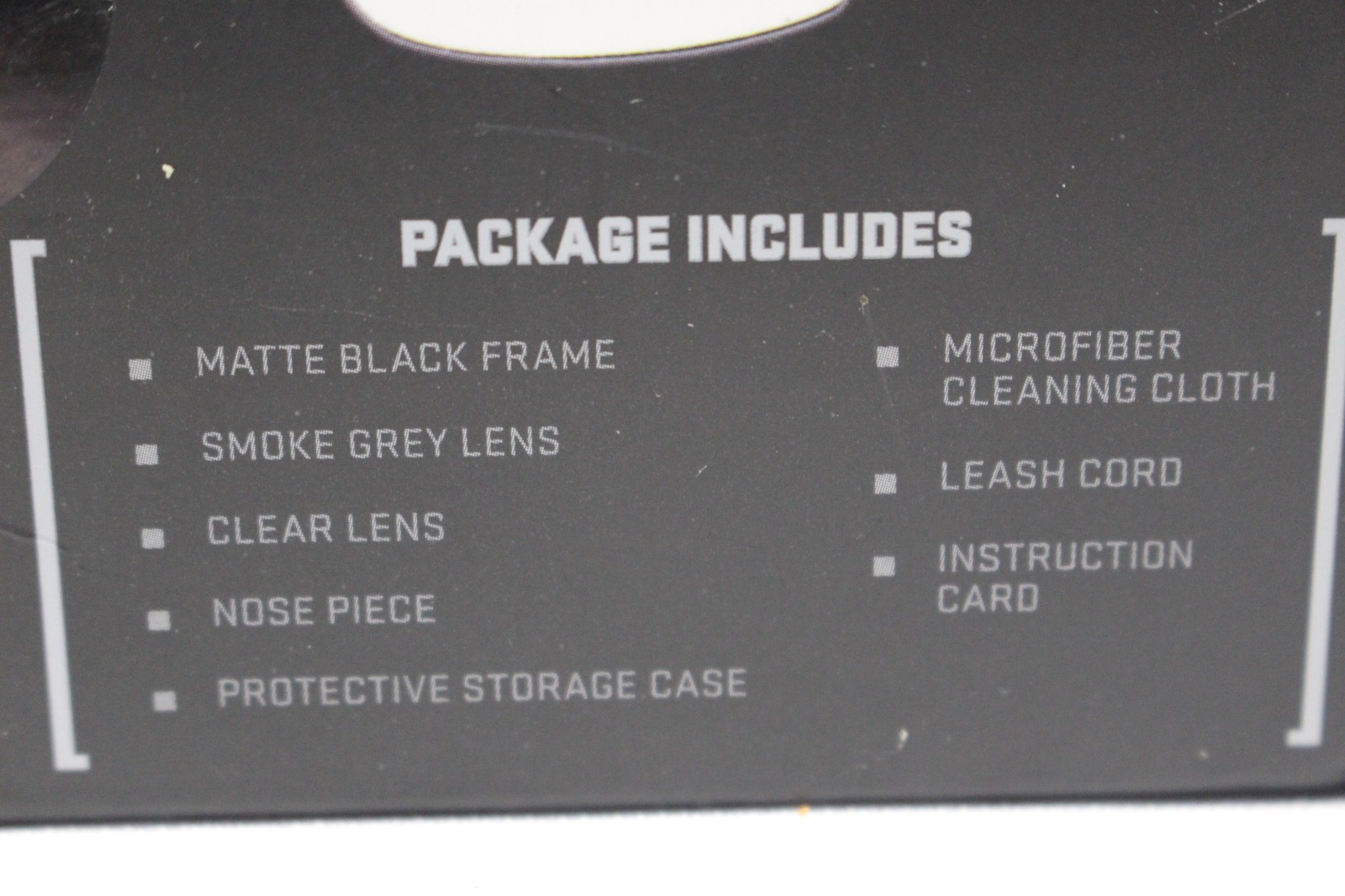 Wiley X CHSAI07 SAINT S/M Smoke Gray/Clear Lens Polycarbonate Matte Black Frame