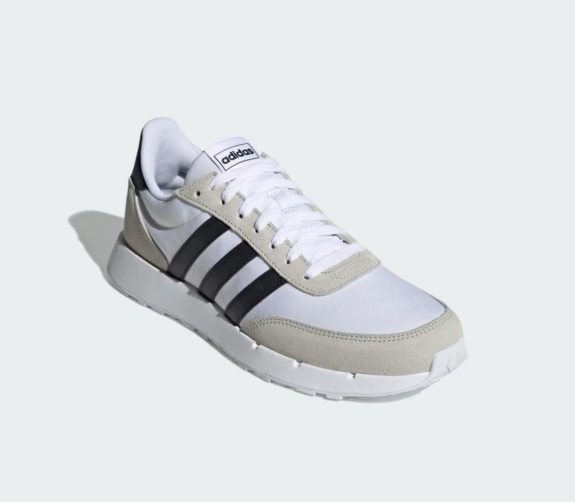 Adidas Run 60s 2.0 Mens Shoes GX1739 White black Grey