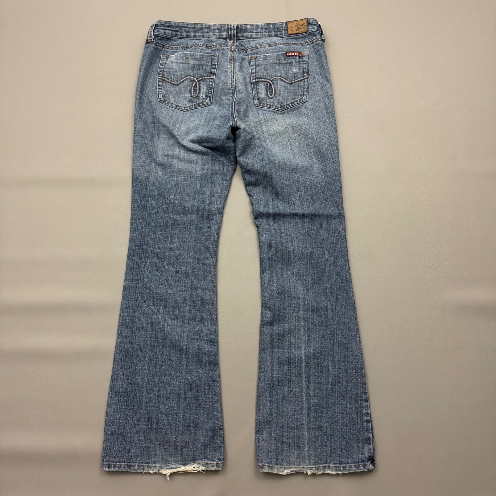 Vintage Y2K Hint Jeans Boot Cut Denim Jeans Juniors 13