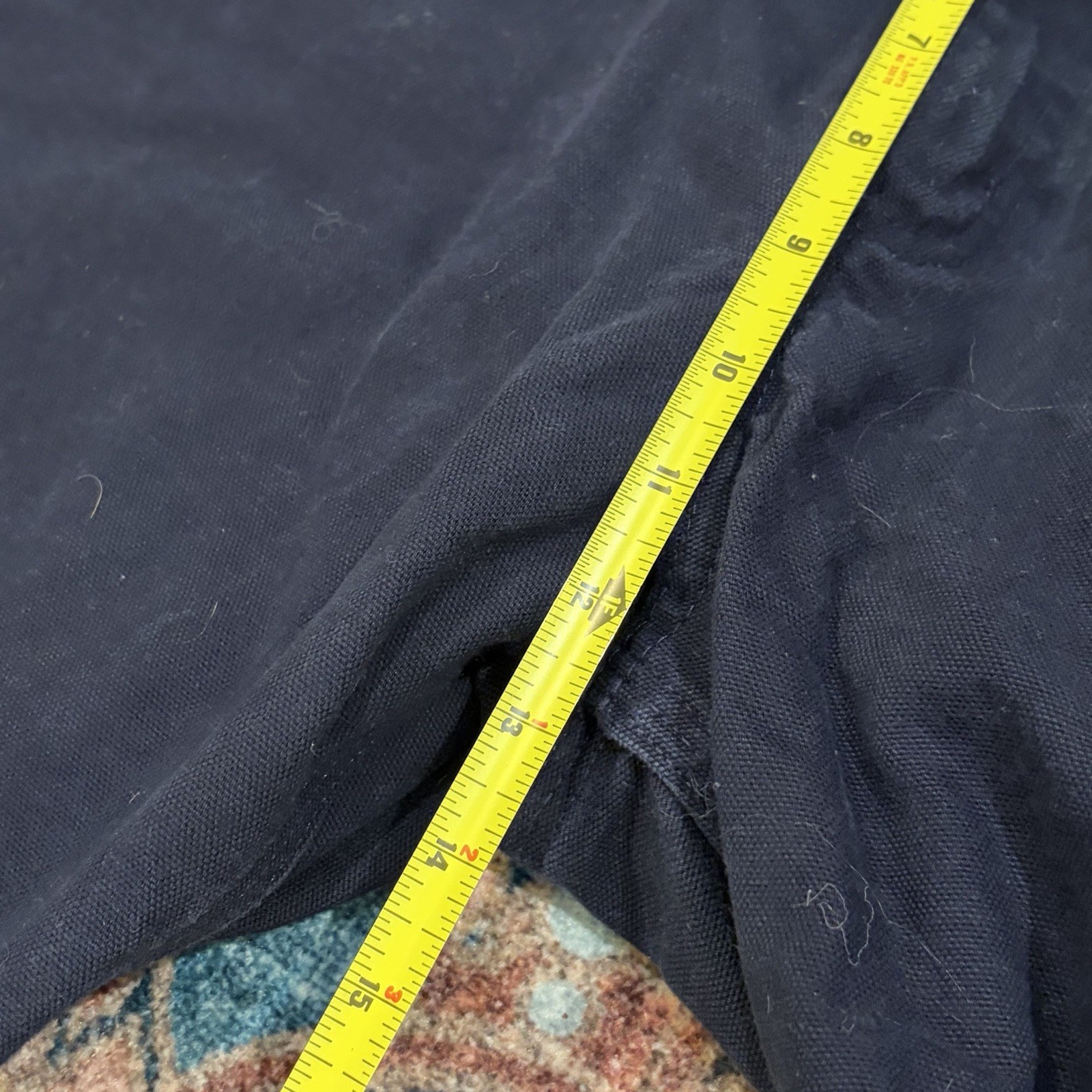 Carhartt B11 MDT Carpenter Work Pants 31×30 Navy Blue Canvas Workwear