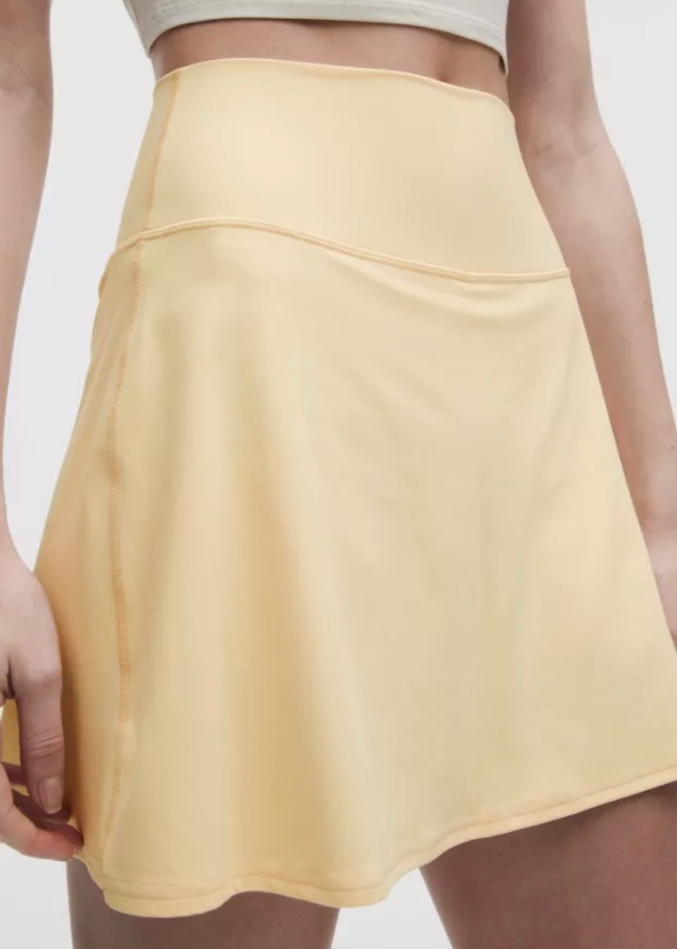 lululemon Align High-Rise Skirt 15 inch in Butter Cream US Size 0