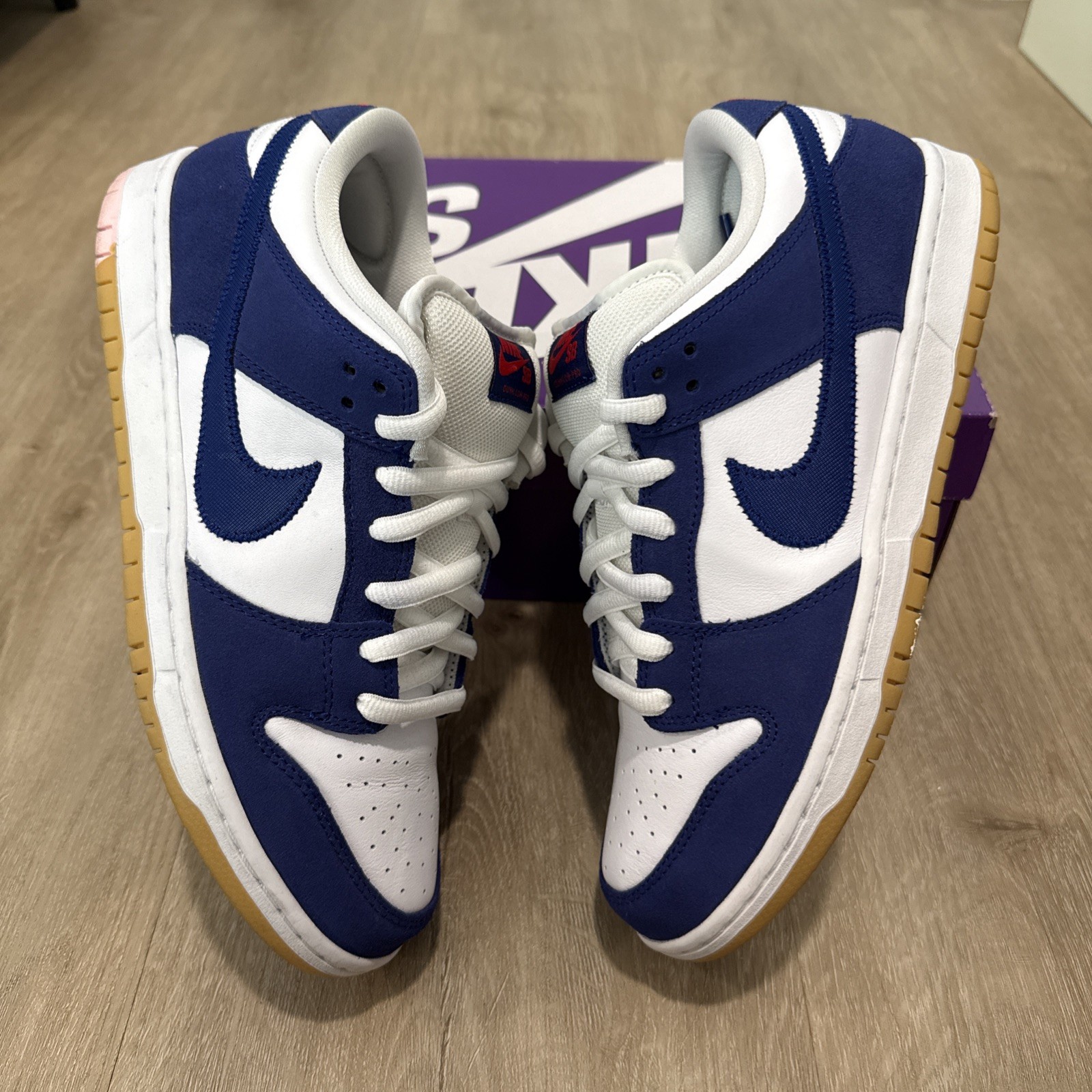 Nike SB Dunk Low Pro Premium Deep Royal Blue, Los Angeles Dodgers Size 10