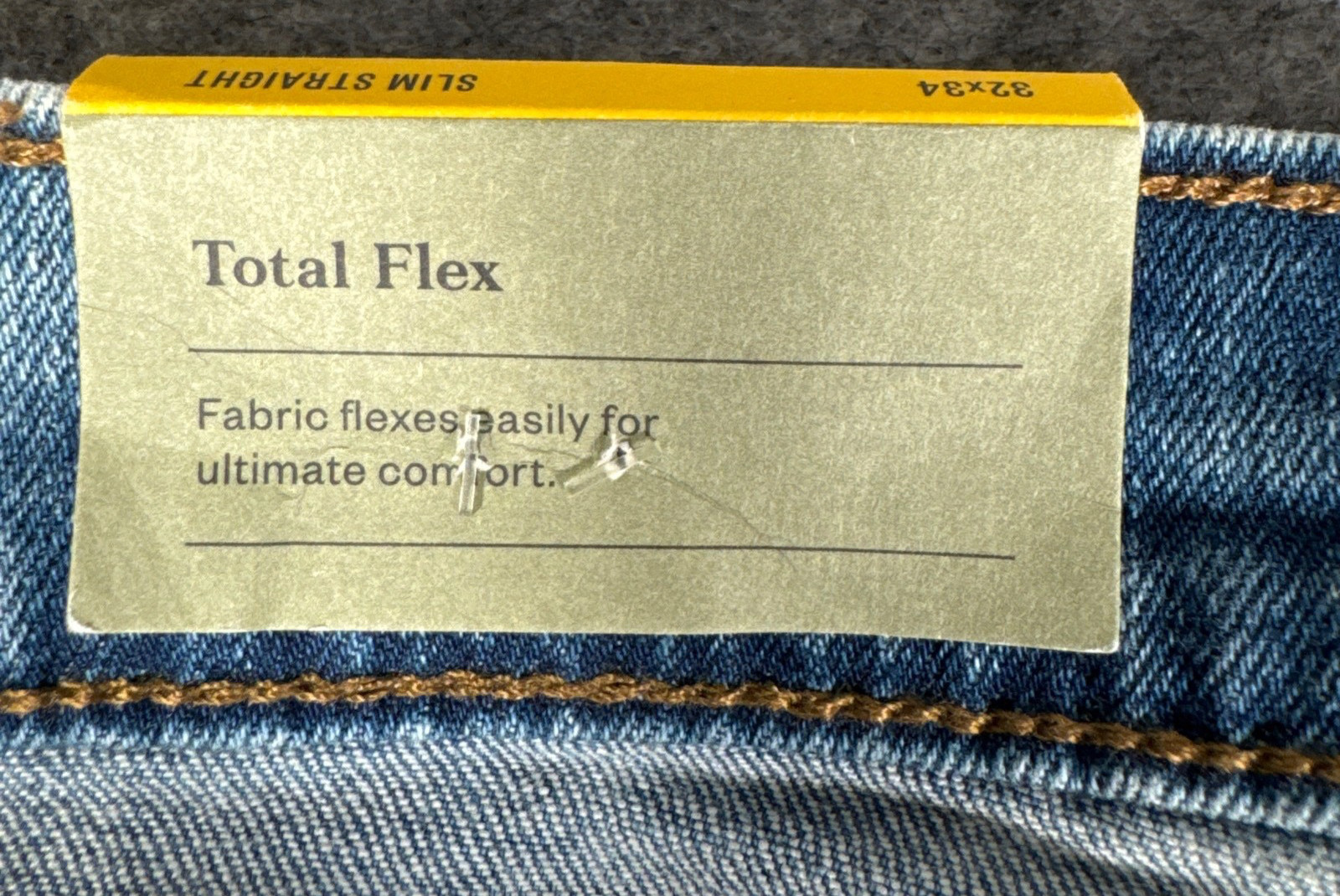 Goodfellow Mens Slim Straight Fit & Leg Jeans 32×34 Blue Medium Wash NEW