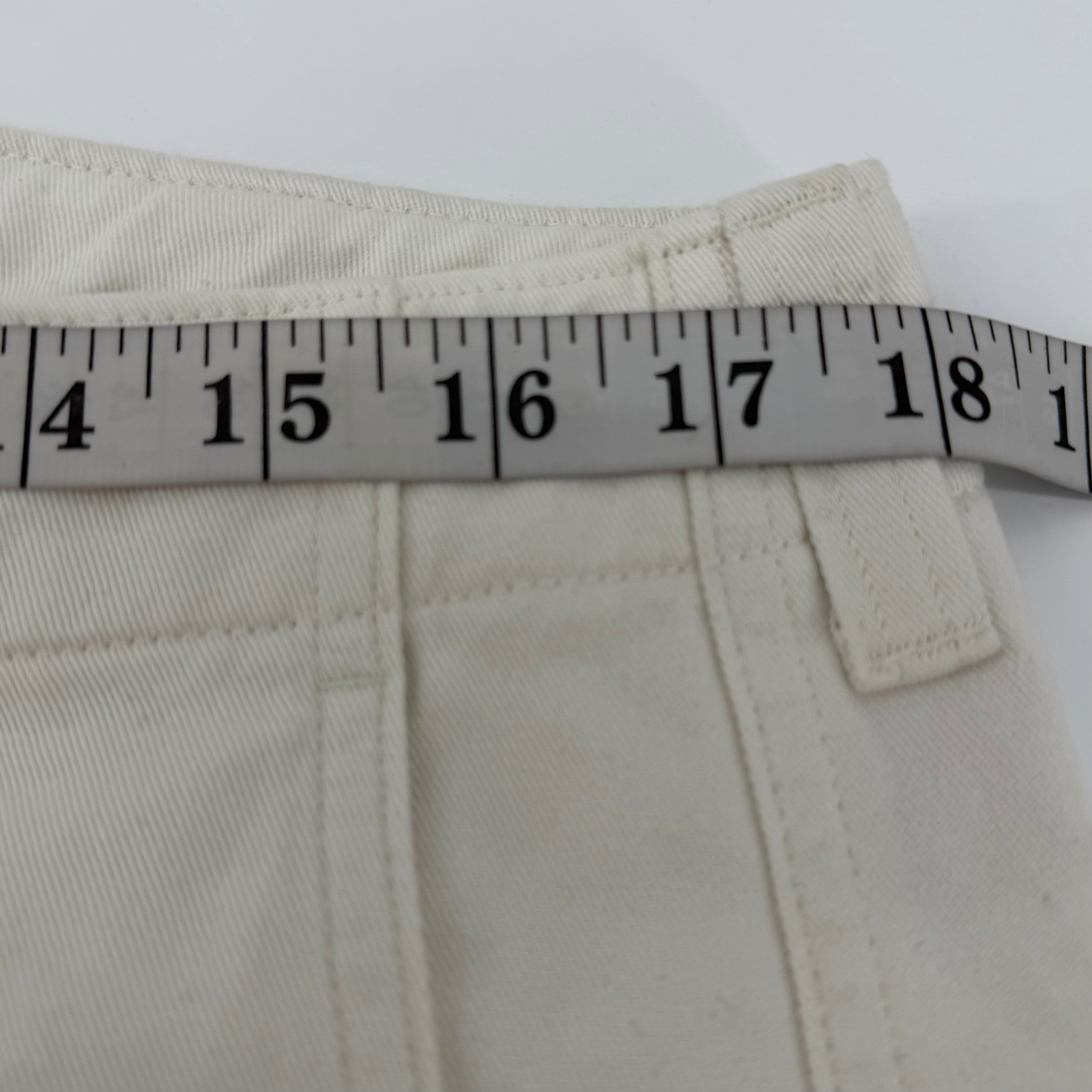 Todd Snyder Chinos Mens 36×32 Cream Straight Fit Cotton Twill Pants PA060676-800