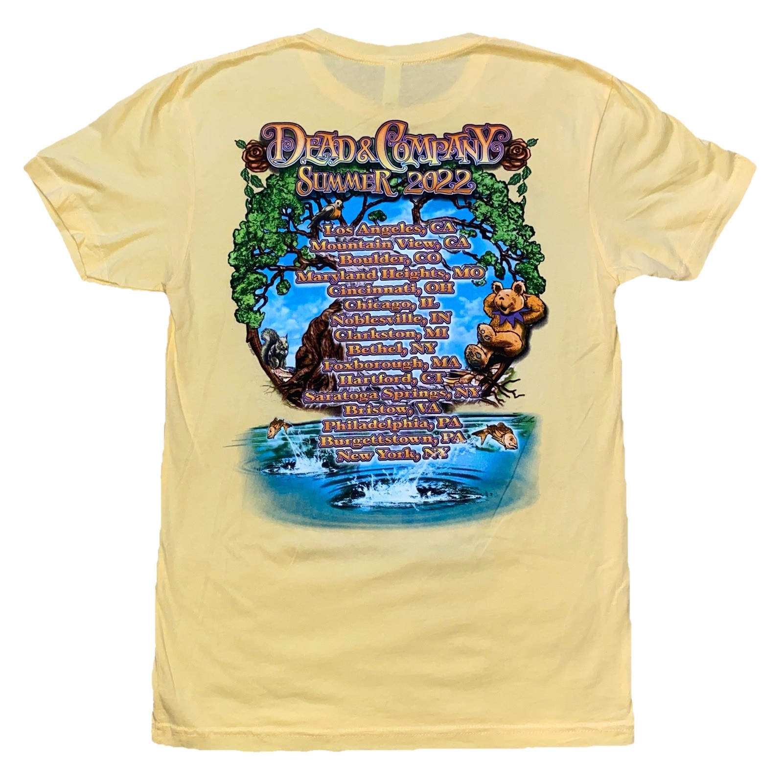 Dead & Company Tour T Shirt Summer 2022 Unisex Size Sm NWOT