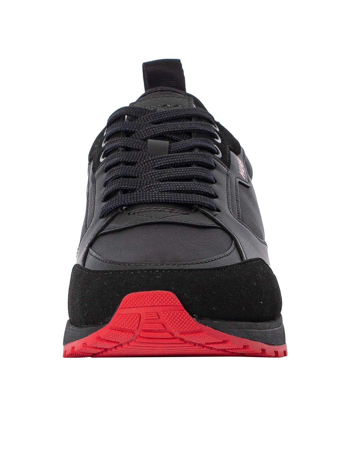 HUGO Men’s Icelin Running Trainers, Black