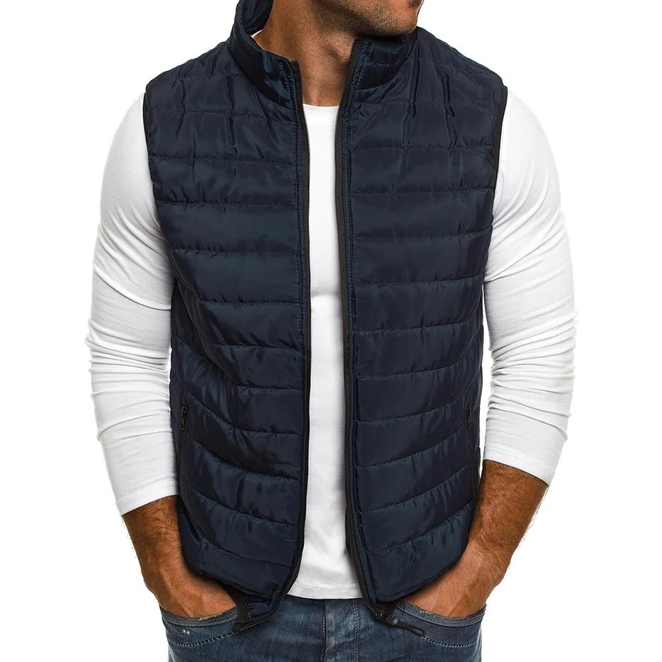 AIWETIN MENS WINTER PADDED WARM COTTON VEST M-3XL WARM