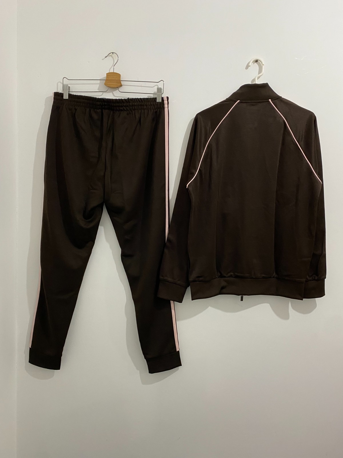 Adidas Originals Classics Superstar Tracksuit Aurora Coffee Sandy Pink Size 2XL