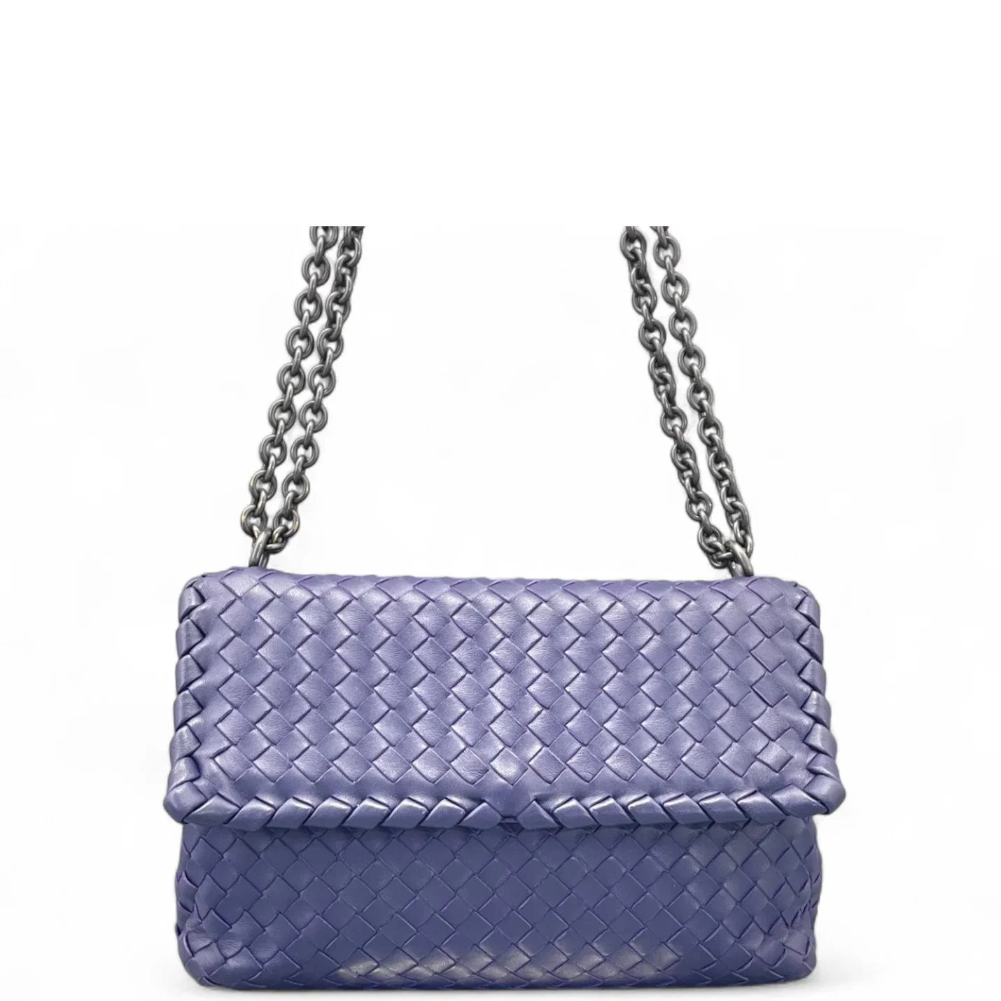 Bottega Veneta Medium Olimpia Shoulder Bag Calfskin Intrecciato (ym062826d1r)