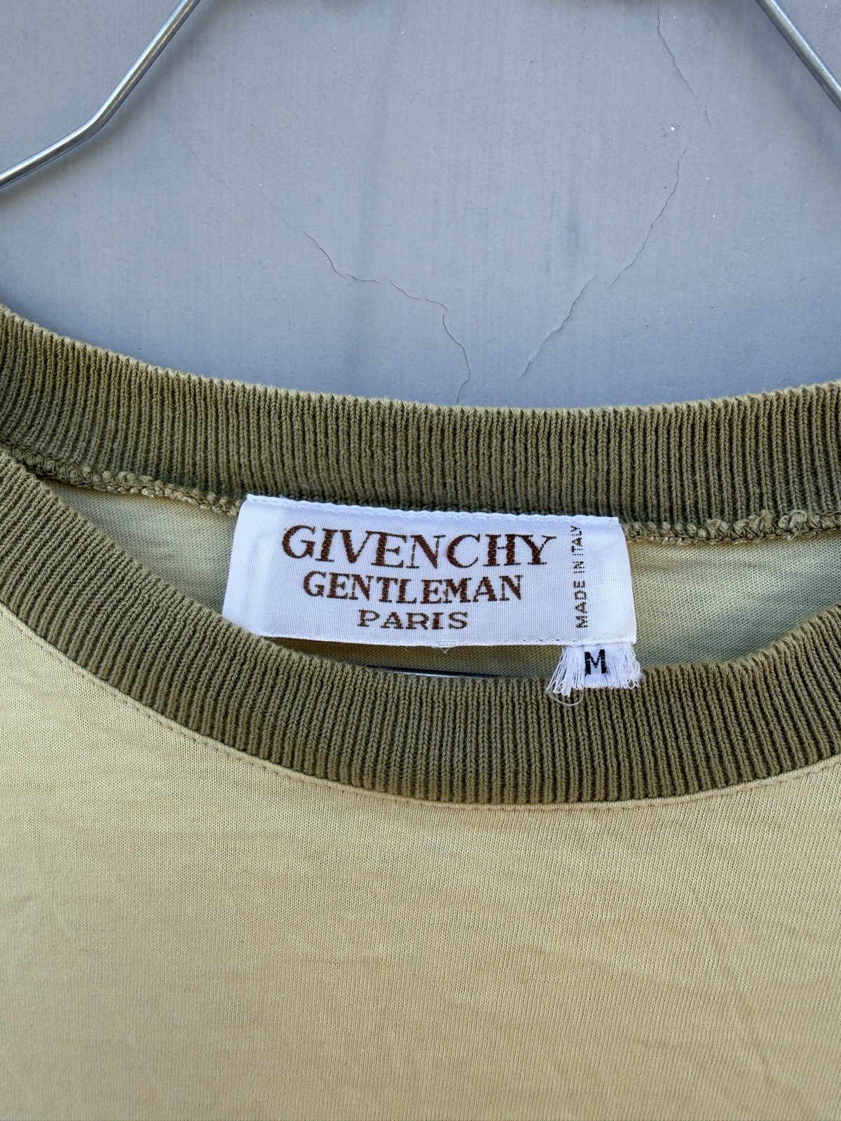 1980s Givenchy gentleman paris made in italy golf shirt embroidered