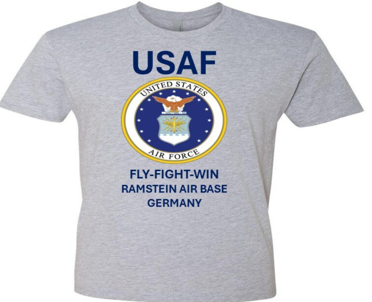 AL DHAFRA AIR BASE* UNITED ARAB EMIRATES*SHIRT W/EMBLEM*USAF OFFICIALLY LICENSED