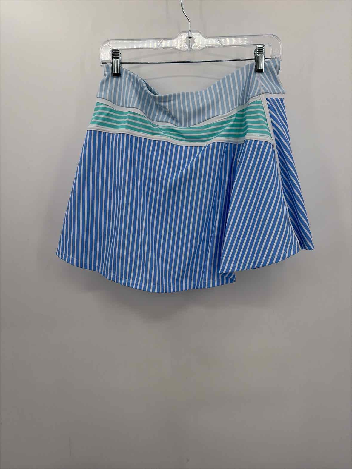 Pre-Owned Addison Bay Blue Size Large Skort Mini Skirt