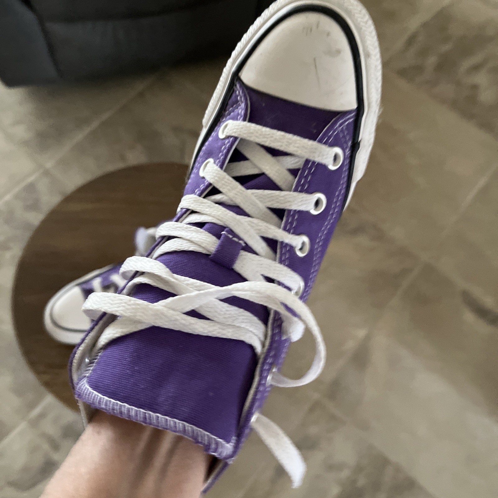 Converse Chuck Taylor All Star Hi Tops Electric Purple 137833F Size7.5