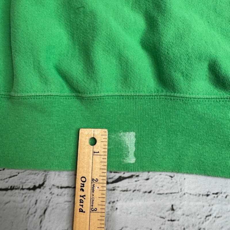Champion Reverse Weave Heavyweight Pullover Hoodie Sweatshirt Mens Large Green