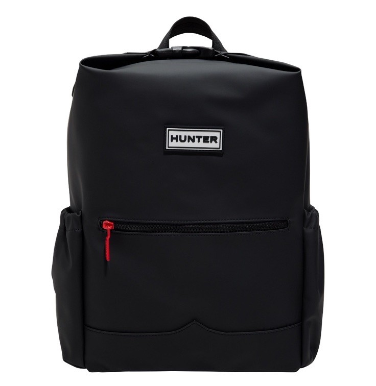 Hunter Top Clip Backpack – Water-Resistant Sleek and Functional Black