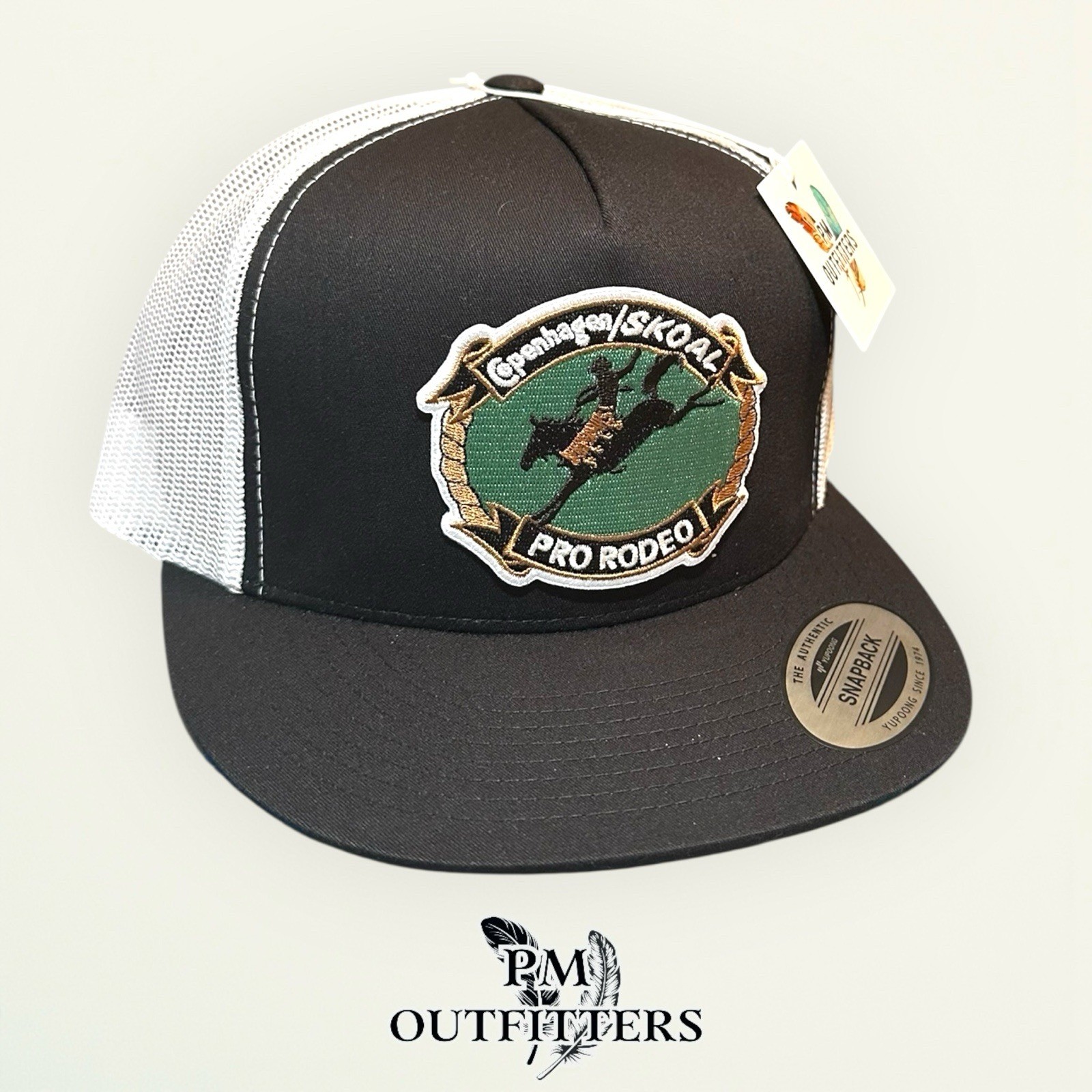 Retro Copenhagen / Skoal Pro Rodeo Vintage Patch YP Classics Trucker Snapback