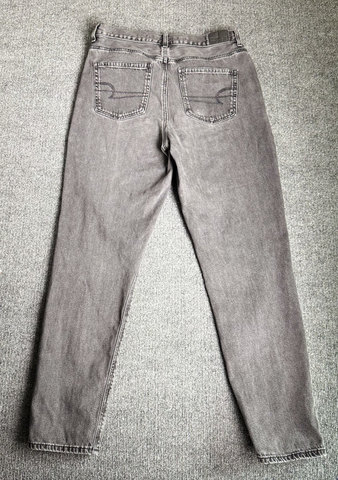 American Eagle Outfitters Stretch Mom Jeans Gray 8