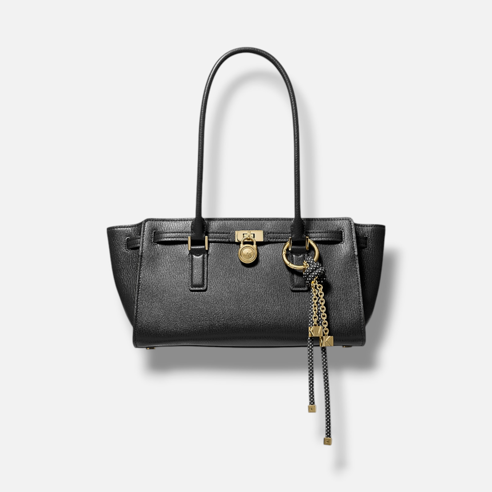Michael Michael Kors Women’s Black Hamilton Moderne Satchel Bag