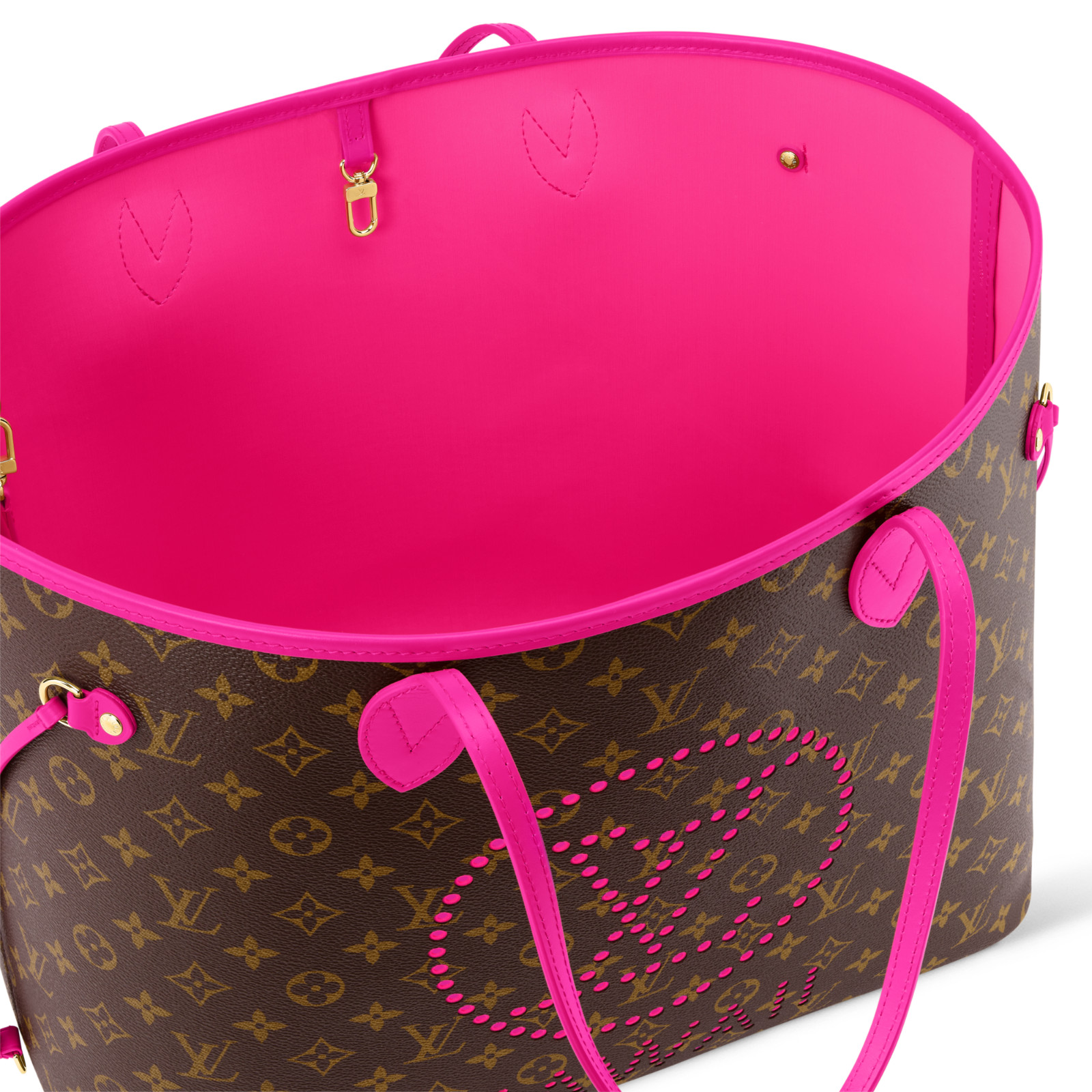 Louis Vuitton Hawaii Neverfull GM Monogram Hot Pink Shoulder Bag Tote LTD Resort