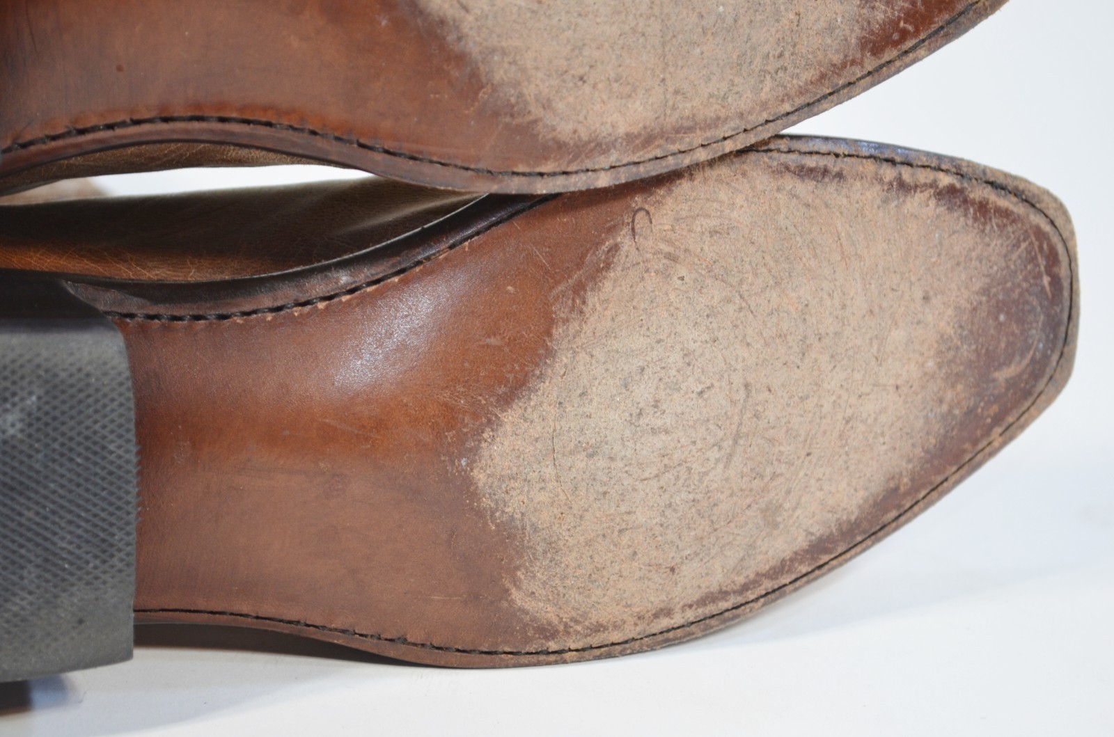 Lucchese Cassidy M4999 Women Western Boots Mad Dog Leather Snip Toe 8.5 B
