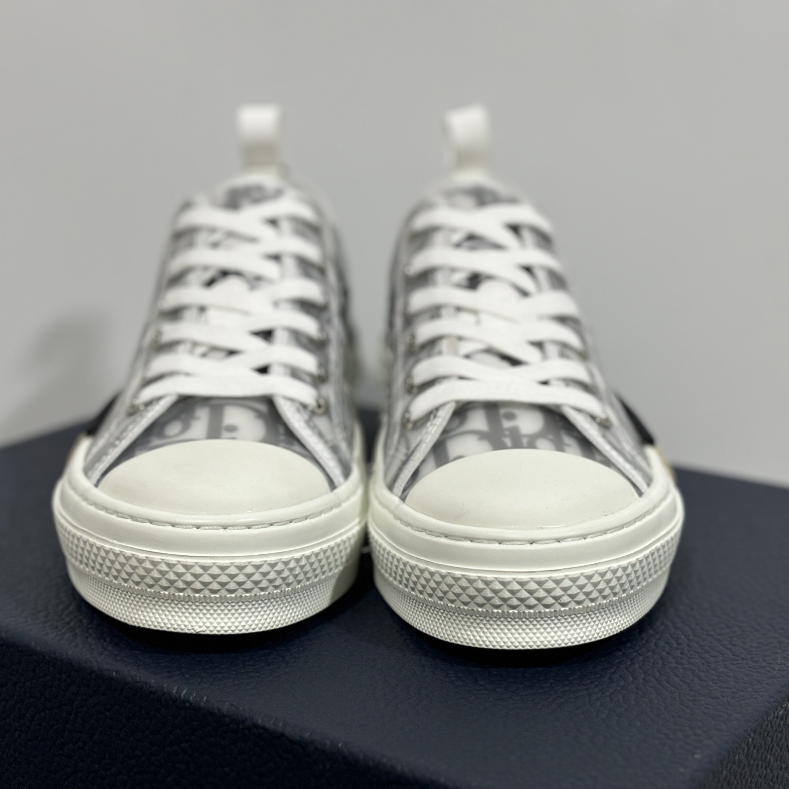 Men’s Dior B23 Low Top Transparent Oblique Monogram Designer Casual Sneakers