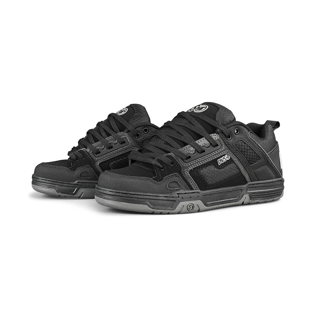 DVS Comanche Shoes – Black/Reflective/Charcoal