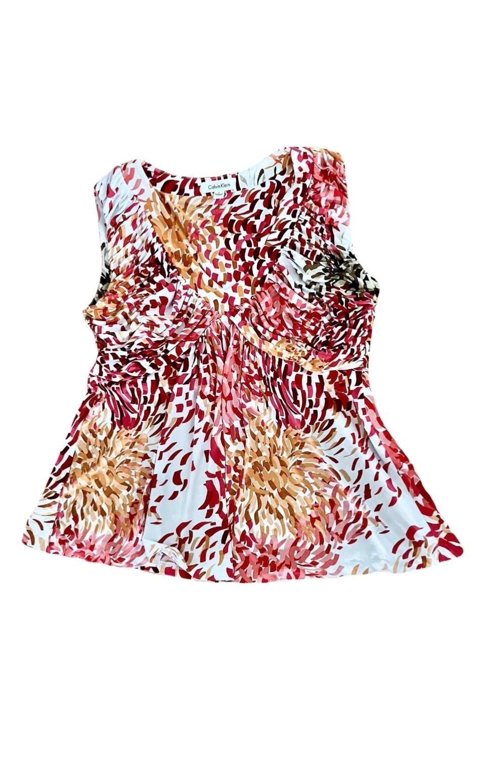 calvin klein sleeveless top