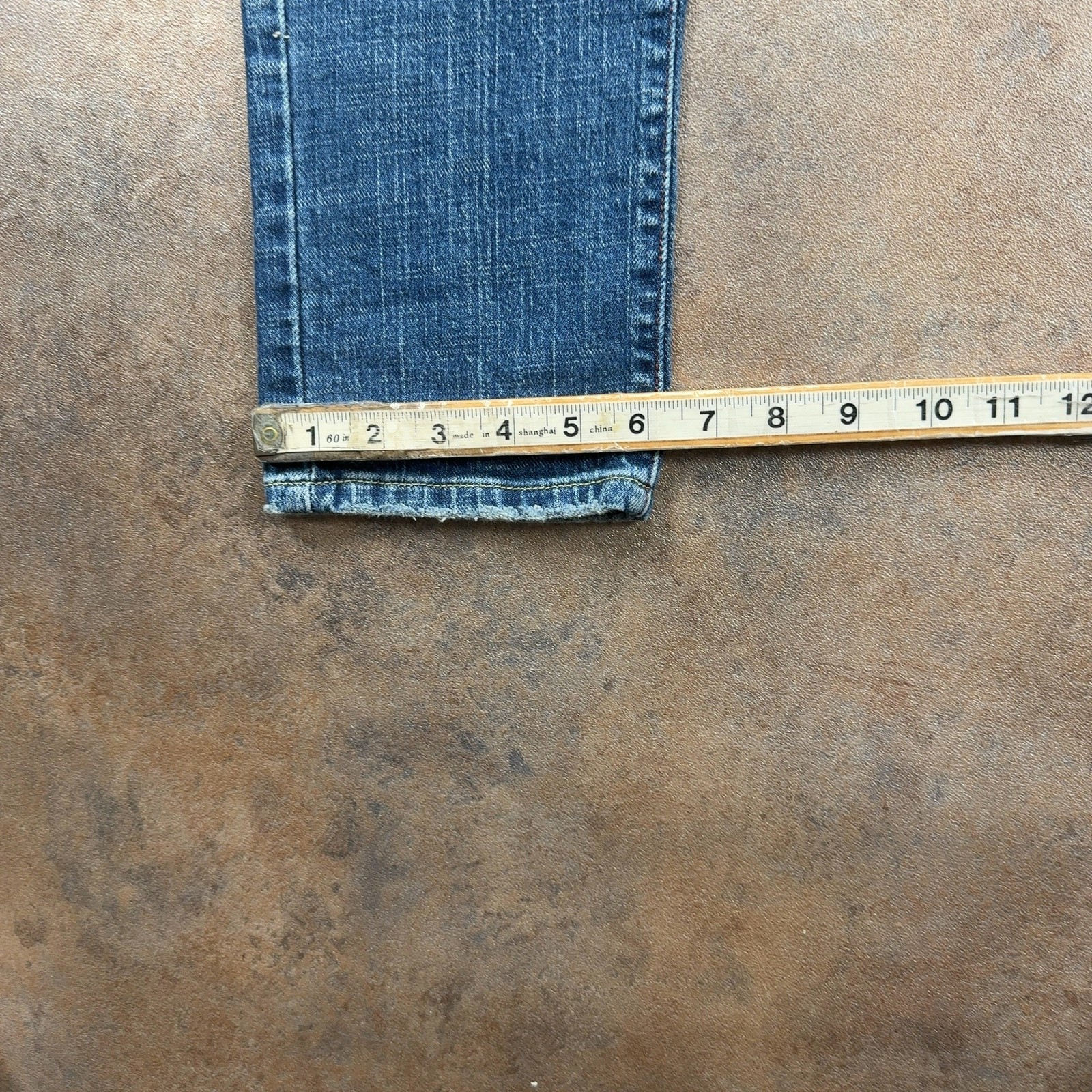 LEVI’S 508 Jeans Womens (28 Inch Waist) (31 Inch Leg) Slim Fit Blue Denim