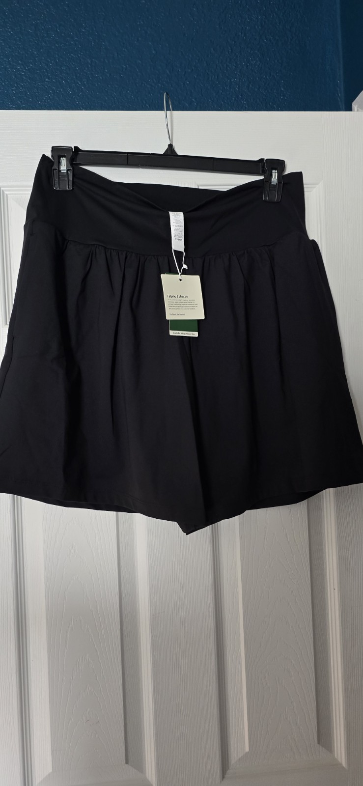 Halara Women’s Black Athletic Skort Plus 2X Pull-On Stretch Tennis Golf