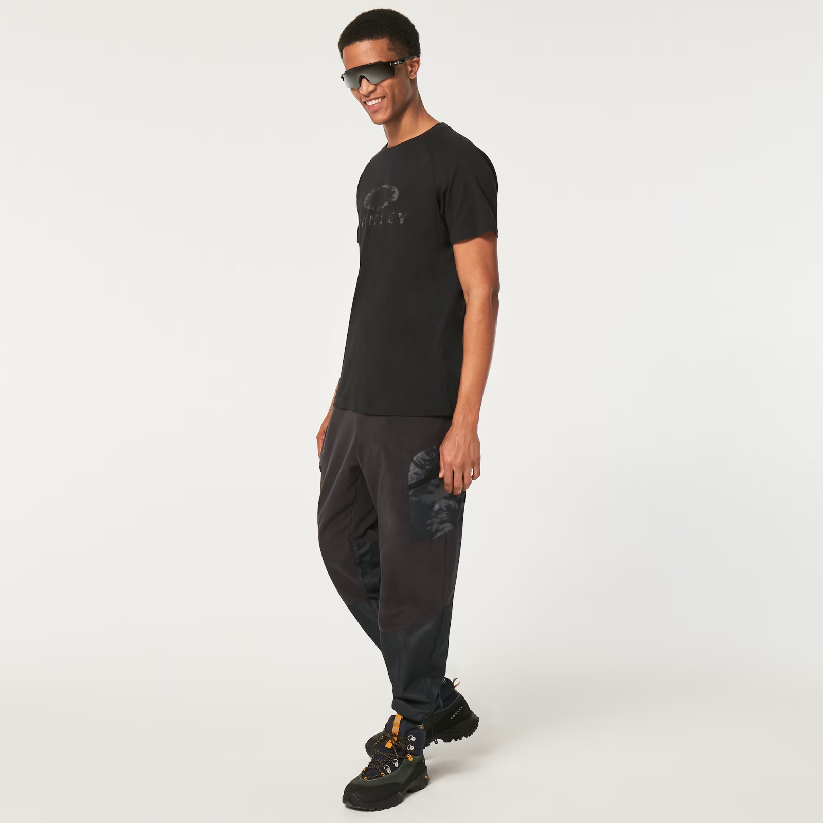 Oakley Mens Wanderlust Tee Short Sleeve T-Shirt Blackout Large NEW
