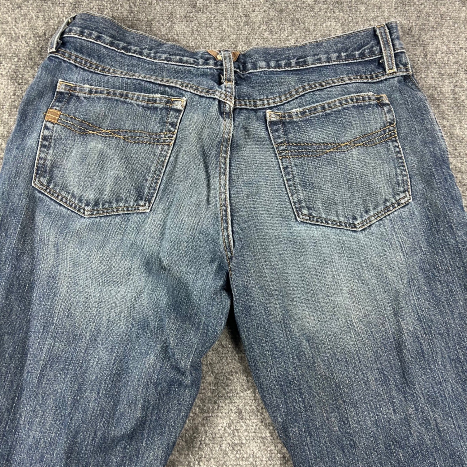 Ariat M2 Relaxed Jeans Men 34×38 Blue Denim Straight Leg Workwear Western
